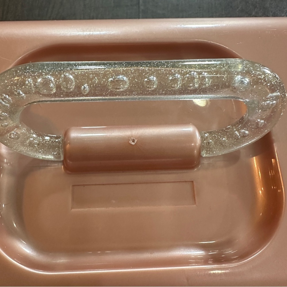 Light Pearly Pink Caboodle Latched Make-Up Case with Mirror - Picture 4 of 11